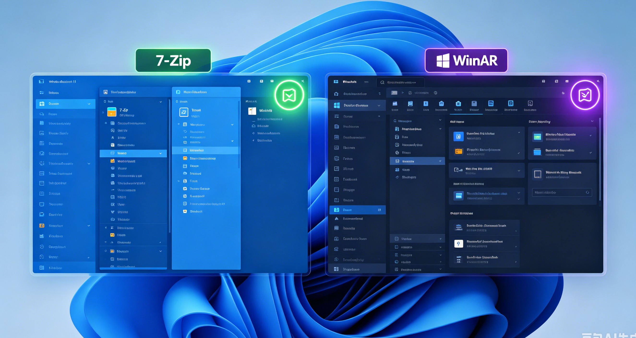 7-Zip vs WinRAR
