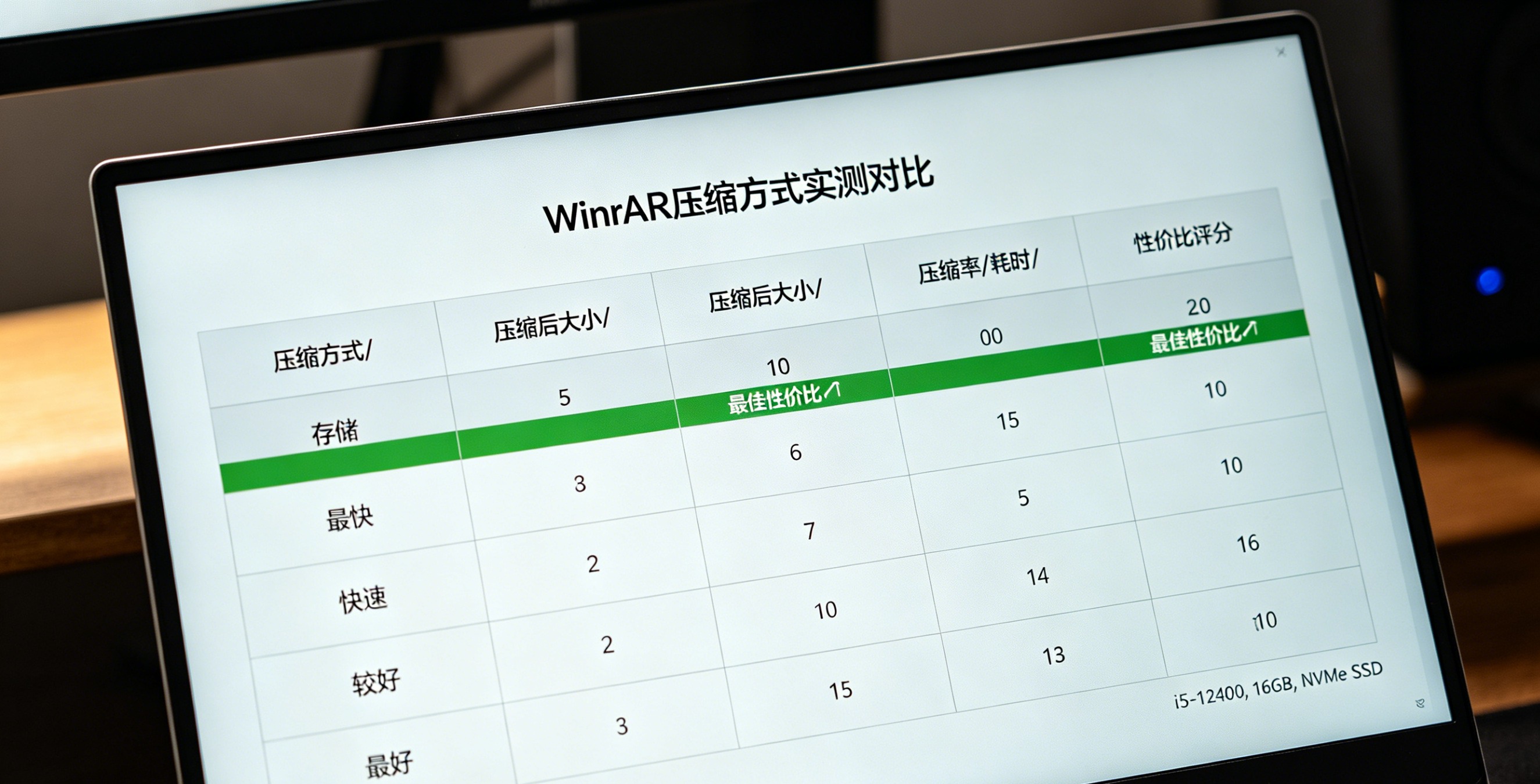 WinRAR高级设置中的实体模式和多线程选项