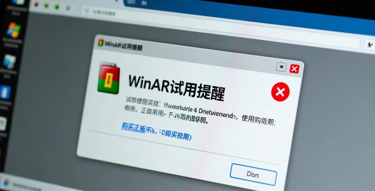 WinRAR 弹窗广告