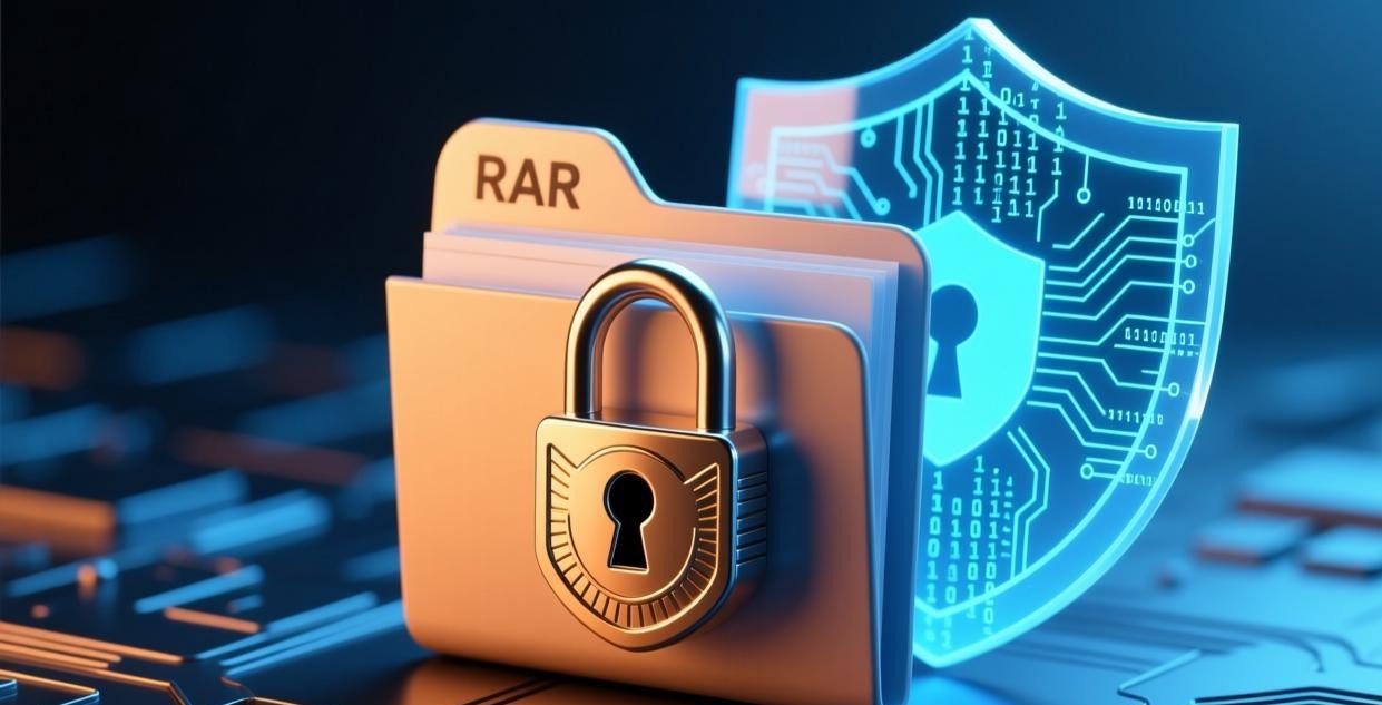 RAR 加密压缩教程 给文件设密码防止别人偷看