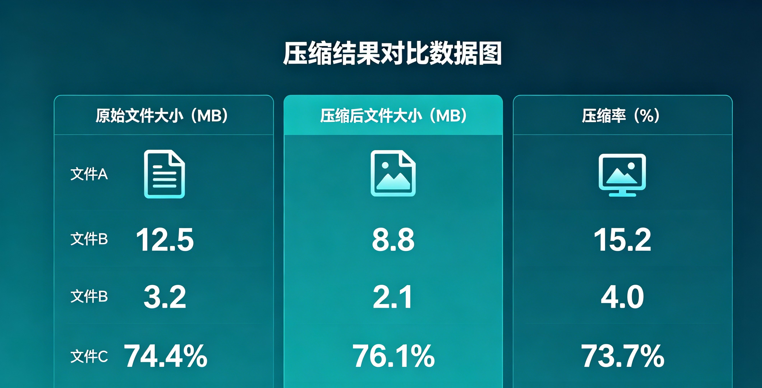 压缩测试界面